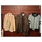 Three Jackets and Coats