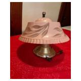 Pink Glass Ceiling Light Fixture