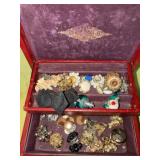 Jewelry Lot in Red Box