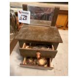 Wood Jewelry Box With Mirror