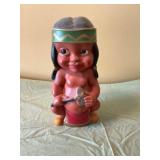 Painted Ceramic Coin Bank