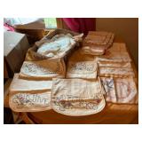 Embroidered Linen Sets