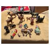 Ceramic Animal Figurines Lot