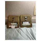 Brass Mailbox Doors