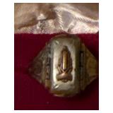 Gold-Tone Religious Ring