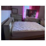 Bedroom Set with Storage Headboard