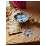 Stamp Collection With Album