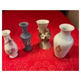 Four Decorative Vases