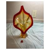 Amberina Art Glass Vase