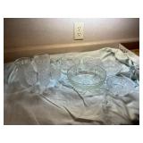 Cut Glassware Serving Set