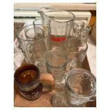 Glass Drinkware Lot