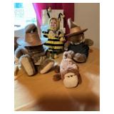 Plush Dolls and Toys
