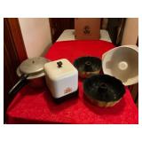 Kitchenware Lot with Bundt Pans