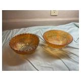 Iridescent Glass Bowls