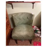 Upholstered Slipper Chair