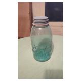 Atlas Mason Jar with Lid