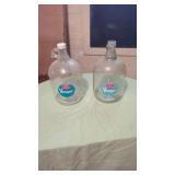 Glass Vinegar Jugs