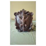Carved Eagle Wall Sconce