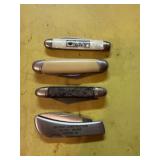 Four Pocket Knives