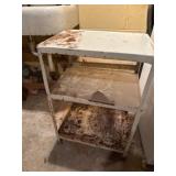 Metal Three-Tier Cart