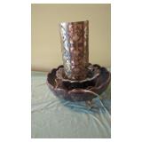 Metallic and Ceramic Fountain