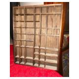 Wooden Printerï¿½s Tray