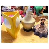 Decorative Lamp and Figurine