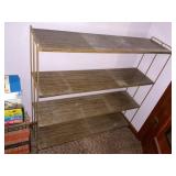 Metal and Wood Bookshelf