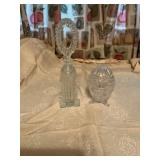 Cut Glass Vanity Set