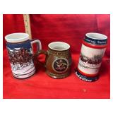 Budweiser Collector Mugs