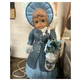 Ceramic ï¿½Girl Lamp Decor