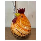 Handblown Glass Rooster