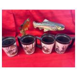Fishing Mugs and Figures