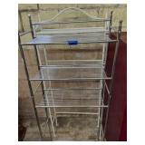 Metal and Steel Shelving Unit