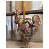 Metal Rooster Sculpture