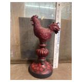 Red Rooster Figurine
