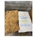 Burlap and MFA Sack