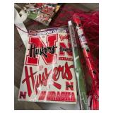 Nebraska Huskers Decor Lot