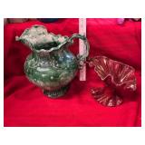 Ceramic Pitcher And Vase