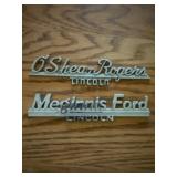 Ford-Lincoln Dealer Badges