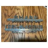 Metal Car Dealership Emblems