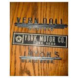 Three Dealership Emblems