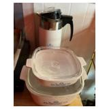 Corningware Dishes and Carafe