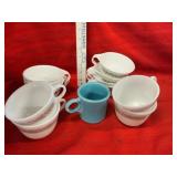 Corelle and Fiesta Cups