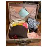 Vintage Suitcase with Accessories