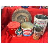 Vintage Metal Tin Collection