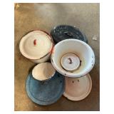 Enamelware Pots and Lids