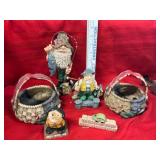 Decorative Figurines and Baskets