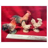 Rooster Figurines