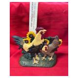 Cast iron Rooster doorstop